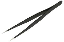 Tweezers; ESD-12; 135mm; straight; antistatic