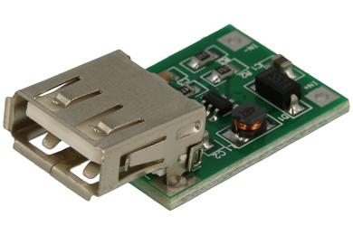 Extension module; step-down power inverter; MP1584; 4,5-28V; 5V; 2A; USB socket