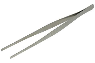 Pęseta; TS250; 250mm; proste; metal