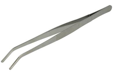 Tweezers; TC250; 250mm; curved; metal