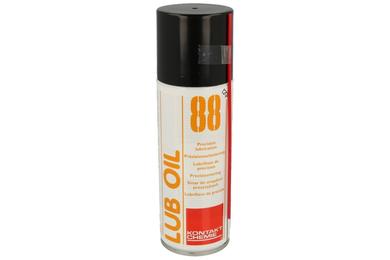 Olej; smarujący; LUB OIL 88; 200ml; aerozol; metalowa puszka; Kontakt Chemie