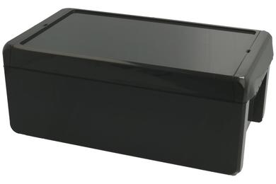Enclosure; multipurpose; B221309 ABS-7024; ABS; 231mm; 125mm; 90mm; IP67; of graphite; snap; Bopla; RoHS