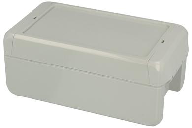 Enclosure; multipurpose; B140806 PC-V0 7035; polycarbonate; 151mm; 80mm; 60mm; IP67; light gray; snap; Bopla; RoHS