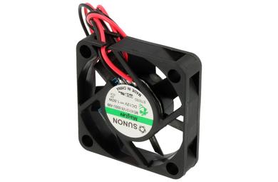 Fan; ME40101VX-000U-A99; 40x40x10mm; magnetic Vapo; 12V; DC; 1,6W; 16,82m3/h; 36,1dB; 0,13A; 8500RPM; 2 wires; Sunon; RoHS; 4,5÷13,8V; 300mm