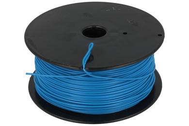 Wire; equipment; LiYv; 1 core; stranded; Cu; 0,25mm2; blue; PVC; -30...+80°C; 900V; 100m spool; Helukabel; RoHS; 1,3mm; 1x0,25mm2