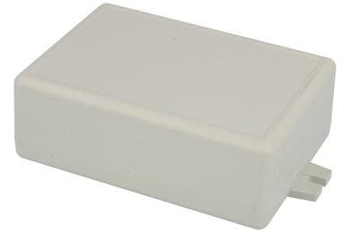 Enclosure; multipurpose; 90x65G z uchwytem; ABS; 90mm; 65mm; 33mm; IP40; light gray; mounting brackets; RoHS