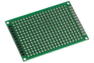 Circuit board; multipurpose; PCB 4x6; 40x60; 2,54mm; drilled; 1pcs.