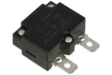 Wyłącznik nadprądowy S; bimetaliczny; L2-15A; 15A; 250V AC; 1 tor; na panel; konektory 6,3mm