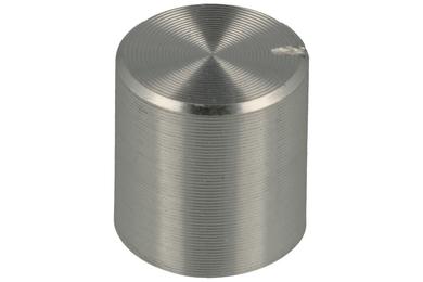Knob; GSL10; 6mm; silver; fi 10mm; 11mm; plastic