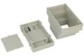 Enclosure; DIN rail mounting; Z107J; polystyrene; 53mm; 90mm; 65mm; light gray; 2 modules; Kradex; RoHS; black hitch 1 pc