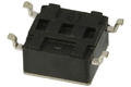 Tact switch; 6,2x6,2mm; 4,3mm; TSSA3L-9MM; surface mount; 4 pins; 0,5mm; OFF-(ON); 50mA; 12V DC; 260gf; Hua Jie Corp.