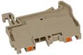 Connector; DIN rail mounted; DP2.5; grey; spring; 0,14÷2,5mm2; 20A; 600V; 1 way; Dinkle; RoHS