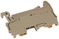 Connector; DIN rail mounted; DP1.5; grey; spring; 0,14÷1,5mm2; 15A; 300V; 1 way; Dinkle; RoHS