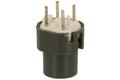 Tact switch; 12mm; 13mm; D6R-10; 7mm; through hole; 4 pins; grey; round shape; OFF-(ON); no backlight; 100mA; 32V DC; C&K