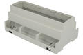 Enclosure; DIN rail mounting; ZD1009J; ABS; 160mm; 90mm; 65mm; light gray; Kradex; RoHS; UL94-V0