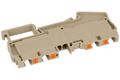 Connector; DIN rail mounted; DP4-TR; grey; spring; 0,2÷6mm2; 30A; 600V; 1 way; Dinkle; RoHS