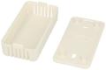 Enclosure; multipurpose; HM1551V2WH; ABS; 80mm; 40mm; 20mm; IP30; white; venting holes; snap; Hammond; RoHS; UL94-HB