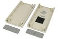 Enclosure; for instruments; G443; ABS; 150mm; 80mm; 30mm; IP54; light gray; dark gray ABS ends; Gainta; RoHS