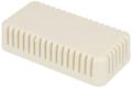 Enclosure; multipurpose; HM1551V2WH; ABS; 80mm; 40mm; 20mm; IP30; white; venting holes; snap; Hammond; RoHS; UL94-HB