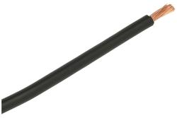 Wire; equipment; H07V-K (LgY); 1 core; stranded; Cu; 4,00mm2; black; PVC; -40...+70°C; 750V; 100m reel; Elektrokabel; RoHS; 4,8mm; 1x4,00mm2