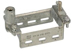 Frame for modules; Han Modular; 09140100371; 10B; metal; connectors features a..b; Harting; RoHS