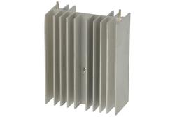 Radiator; DY-KY/5; z 2 pinami do druku; z otworem; naturalny; 50mm; H; 5,4K/W; 40mm; 20mm