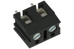 Terminal block; AK110/2 DS-7,5-V-GRAU; 2 ways; R=7,50mm; 12,5mm; 20A; 300V; through hole; straight; round hole; slot screw; screw; 0,2÷2,5mm2; grey; PTR Messtechnik; RoHS