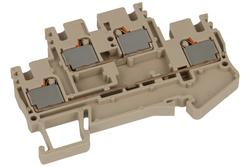 Connector; DIN rail mounted; DPP2.5; grey; spring; 0,14÷4mm2; 20A; 600V; 2 ways; Dinkle; RoHS