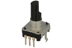 Rotary encoder; PEC124120FN0012; through hole; 12 positions; 10mA; 5V DC; Bourns