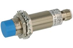 Czujnik; indukcyjny; LM18-3008PCT; PNP; NO/NC; 8mm; 6÷36V; DC; 200mA; cylindryczny metalowy; fi 18mm; 70mm; wysunięty; ze złączem M12-4p; YUMO; RoHS