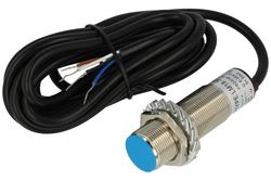 Sensor; inductive; LM18-3005PC; PNP; NO/NC; 5mm; 6÷36V; DC; 200mA; cylindrical metal; fi 18mm; 60mm; flush type; with  cable; YUMO; RoHS