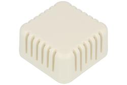 Enclosure; multipurpose; HM1551V1WH; ABS; 40mm; 40mm; 20mm; IP30; white; snap; venting holes; Hammond; RoHS; UL94-HB