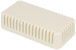 Enclosure; multipurpose; HM1551V2WH; ABS; 80mm; 40mm; 20mm; IP30; white; venting holes; snap; Hammond; RoHS; UL94-HB