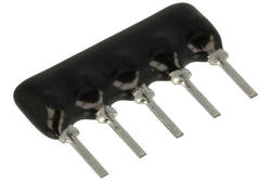 Resistor network; DR1/8W2%4*10k; 4; 10kohm; SIL5; through-hole (THT); 2%; 0,125W; RoyalOhm; RoHS; RNLA05