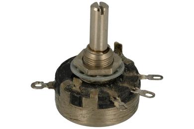 Potentiometer; shaft; single turn; SP-1.2 4,7M A 25P3; 4,7Mohm; linear; 20%; 2W; axis diam.6,00mm; 25mm; metal; smooth; 255°; carbon film; solder; Telpod