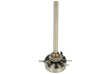 Potentiometer; shaft; single turn; SP-1.2 1k A 80P1; 1kohm; linear; 20%; 2W; axis diam.6,00mm; 80mm; metal; smooth; 255°; carbon film; solder; Telpod