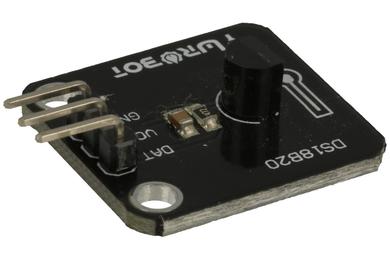 Extension module; temperature sensor; DS18B20; 5V; pin strips