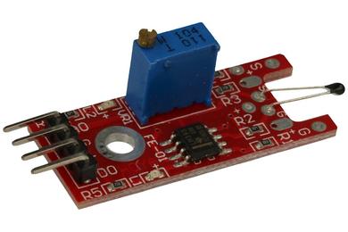Extension module; temperature sensor; A-CZT-5V; 5V; pin strips; LM393 comparator