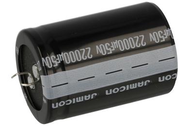 Capacitor; electrolytic; SNAP-IN; 22000uF; 50V; HS; HSW223M1HQ50M; 20%; diam.35x50mm; 10mm; through-hole (THT); bulk; -40...+105°C; 2000h; Jamicon; RoHS