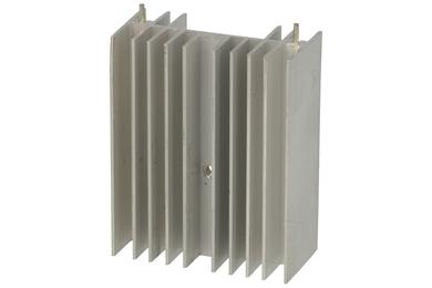 Radiator; DY-KY/5; z 2 pinami do druku; z otworem; naturalny; 50mm; H; 5,4K/W; 40mm; 20mm