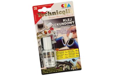 Glue; cyanoacrylate; T-C-990; 8g; bottle; with a brush; liquid; Technicoll