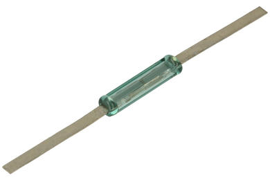 Glass pipe; reed; KA-02; diam.1,8x10mm; cylindrical glass; NO; 7÷21AT; 500mA; 140V; AC; solder; flat; RoHS