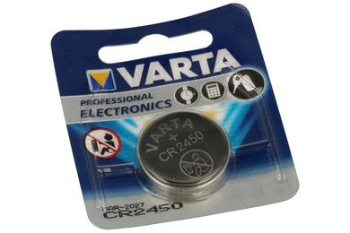 Bateria; litowa; CR2450; 3V; 560mAh; blister; fi 24x5mm; VARTA; CR2450