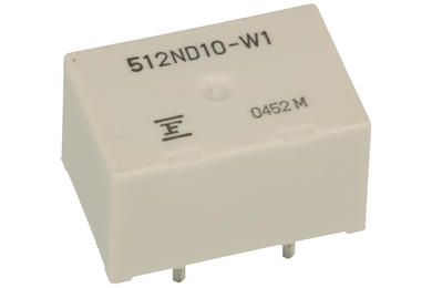 Relay; electromagnetic automotive; FBR512ND10-W1; 12V; DC; DPDT; 2x30A; 10V DC; PCB trough hole; Fujitsu Takamisawa; RoHS