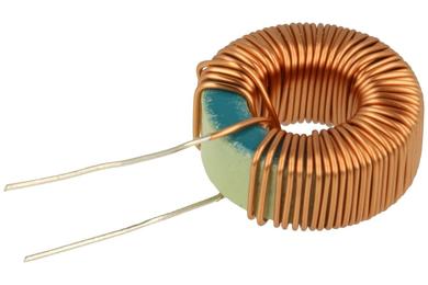 Inductor; wire toroidal; TC220uH-1A; 220uH; 1A; 10%; fi 15,5x8,5mm; vertical; through-hole (THT); 8,5mm; 230mohm; FENGHUA; RoHS