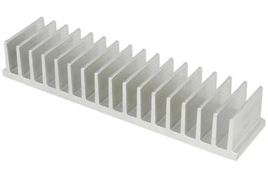 Heatsink; P52317/3,5; plain; 35mm; ribbed; 2,3K/W; 150mm; 25mm; Firma Piekarz