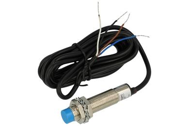 Sensor; inductive; LM12-3004PC; PNP; NO/NC; 4mm; 6÷36V; DC; 200mA; cylindrical metal; fi 12mm; 55mm; not flush type; with  cable; YUMO; RoHS