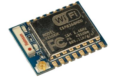 Moduł rozszerzeniowy; WiFi; ESP-07S; 3,3V; chip ESP8266; ceramiczna antena