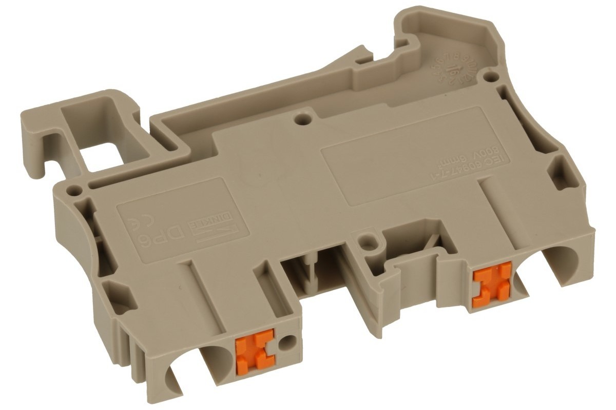 Connector; DIN rail mounted; DP6 - Electronic store - FIRMA PIEKARZ