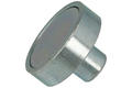 Magnet; hanger with  bushing; MN-T-20; 20mm; 6mm; 13mm; M4 threaded bushing; Neodymium; lifting 18kg